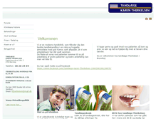 Tablet Screenshot of karentherkelsen.dk